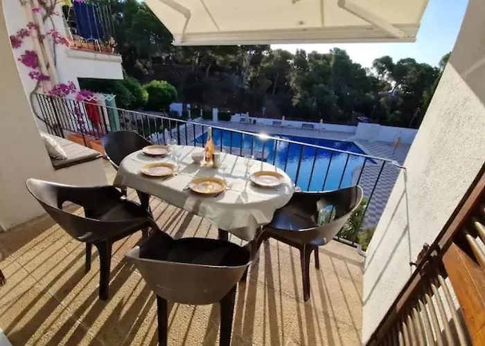 Confort Avec Wifi Vue Sur Et Piscine Communautaire Secteur El Golfet A Callela De Lejlighed